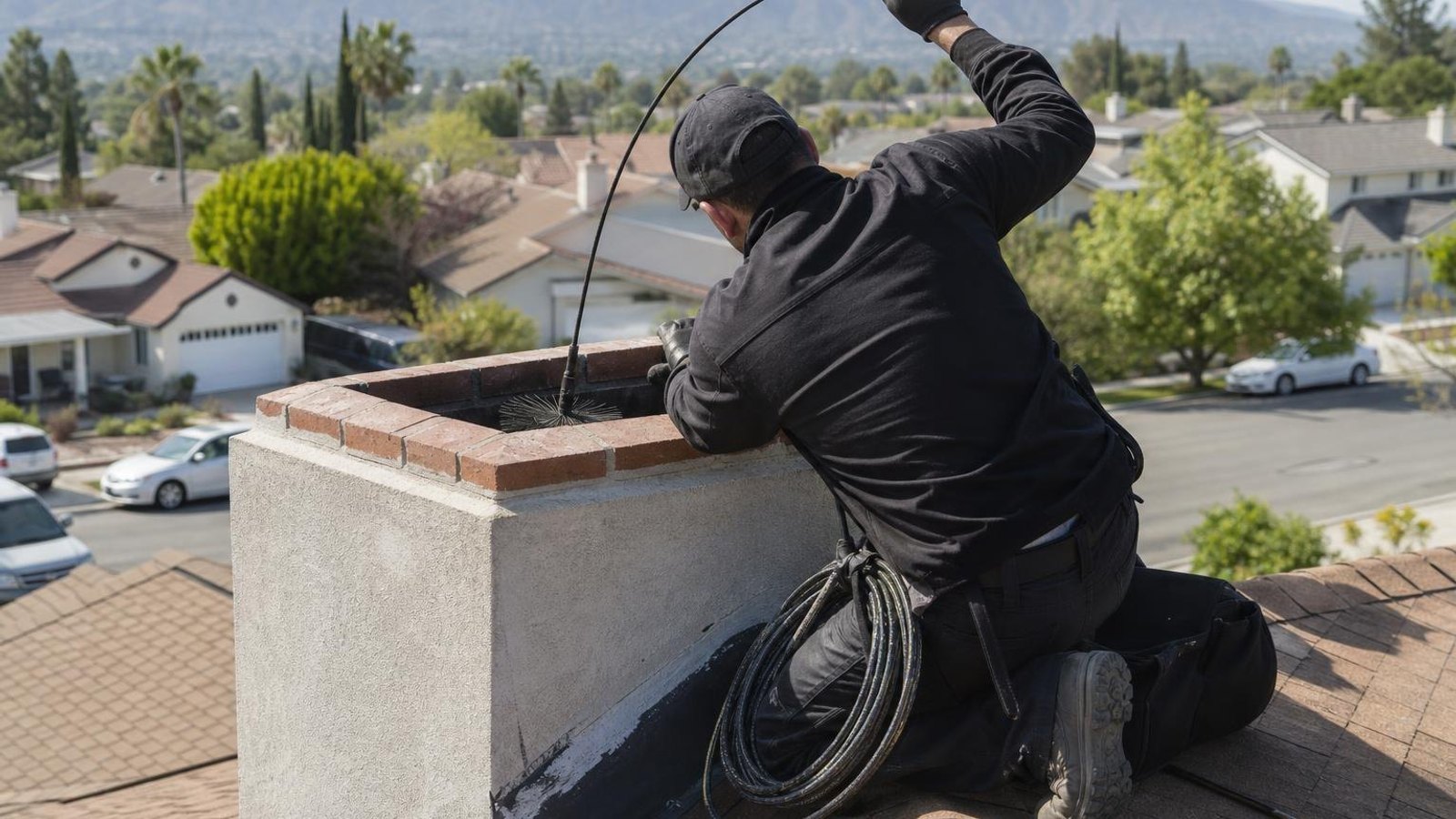 Local chimney sweep & inspection for Glendale homes